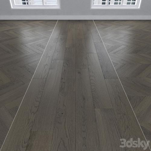 Parquet Oak, 3 types: herringbone, linear, chevron.