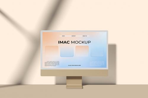 iMac Desktop Mockup