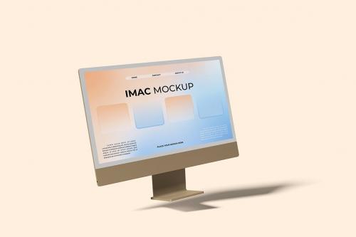 iMac Desktop Mockup