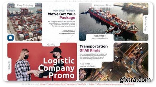 Videohive Logistic Company Promo 50809727