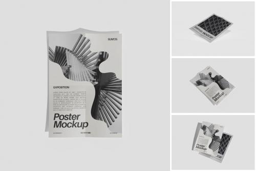 Poster Fold Mockup