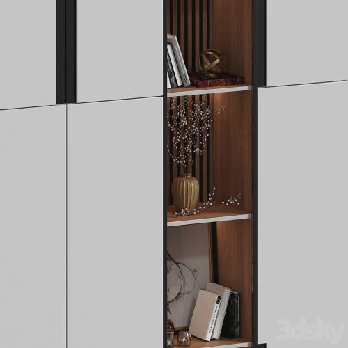 Wardrobe with decor # 2