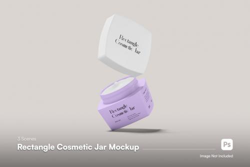 Cosmetic Jar Mockup