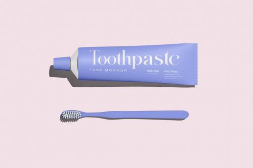 Toothpaste Mockup