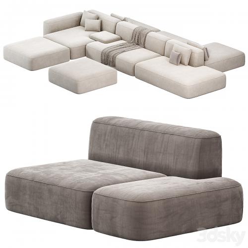 Lema Cloud Modular Sofa Set by lemamobili, sofas