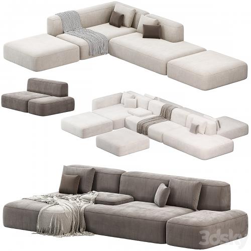 Lema Cloud Modular Sofa Set by lemamobili, sofas