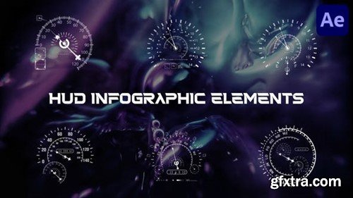 Videohive HUD Infographic Elements for After Effects 50786428