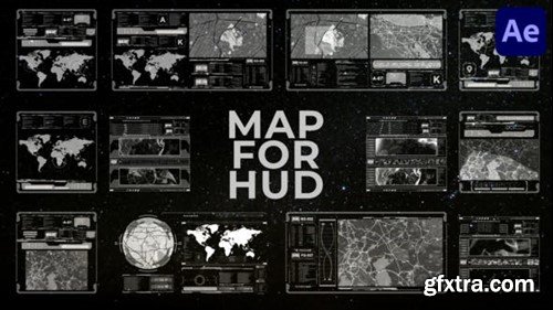 Videohive Map For HUD for After Effects 50808766