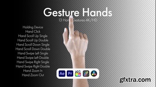 Videohive Gestures Hands 50810030