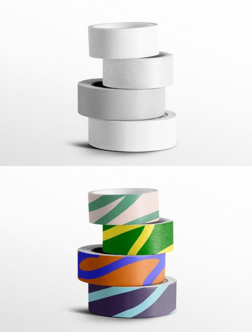 Editable Duct Tape Mockup - 437287937