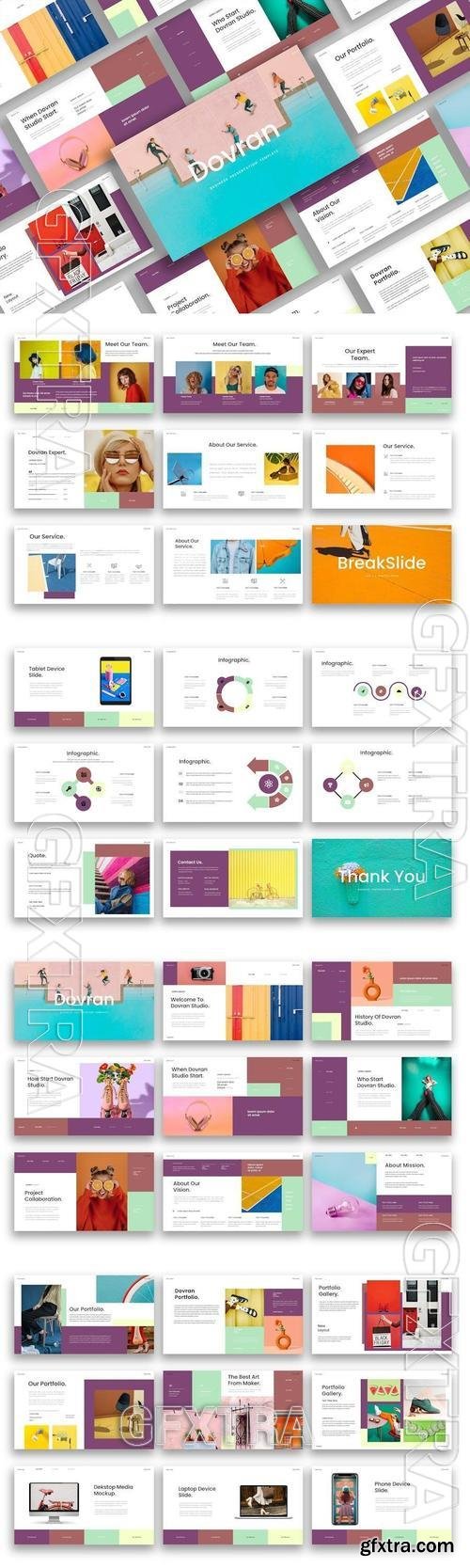 Dovran - Business PowerPoint Template 6RWXQT2