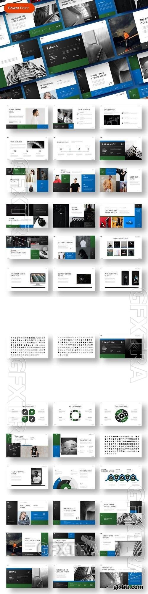 Zimak - Business PowerPoint Template XZXRS43