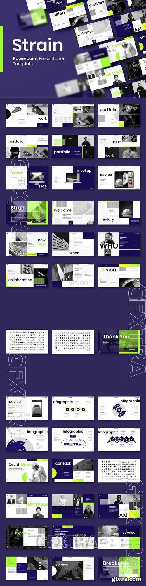 Strain - Business PowerPoint Template DNXSDPX