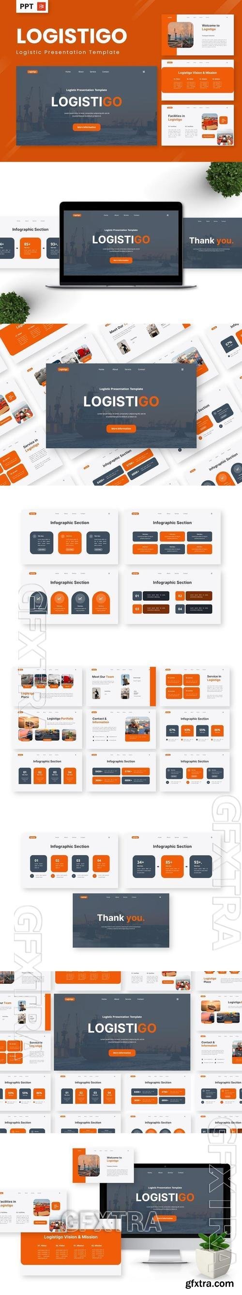 Logistigo - Logistic Powerpoint Templates 8QUMQXR