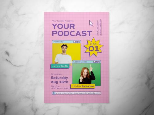 Podcast Flyer - 437454306