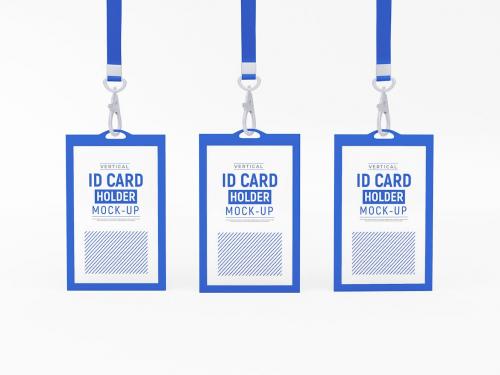 Id Card PSD Mockup Set