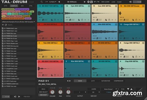 Togu Audio Line TAL-Drum v2.7.0