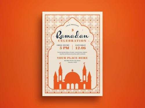 Ramadan Celebration Flyer Layout - 437467691