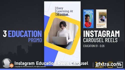 Videohive Instagram Education Reels Carousel 50685491