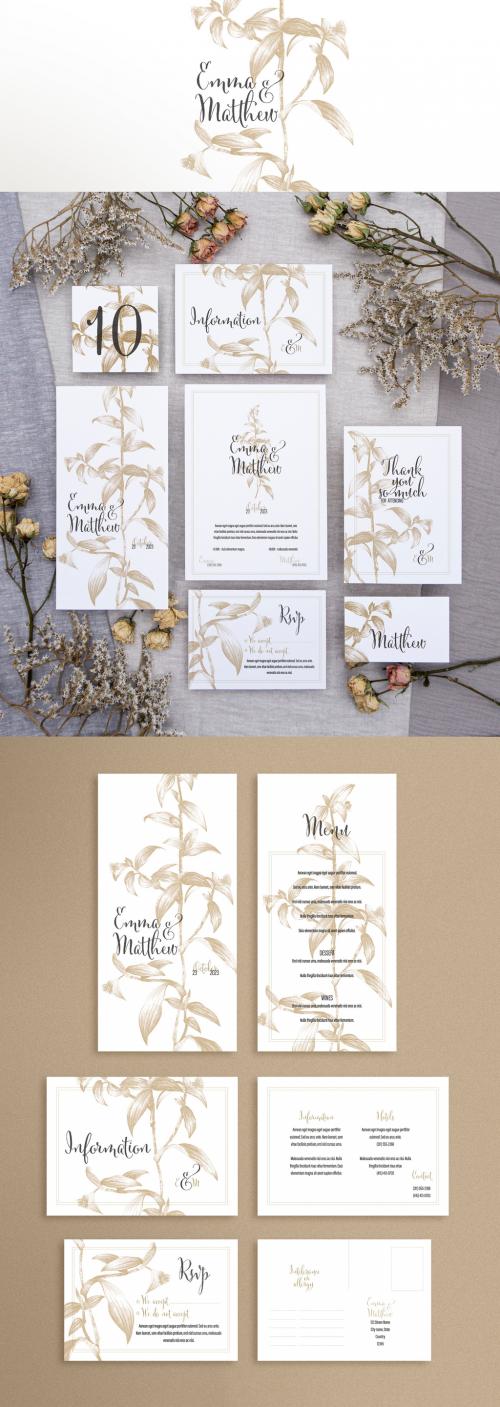 Wedding Stationary - Botanic  - 438520196