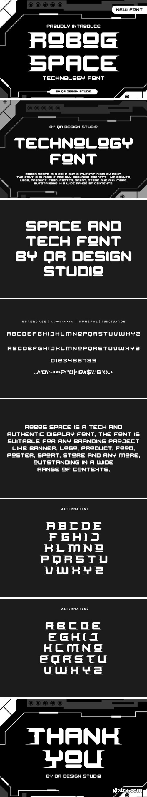 Robog Space Font