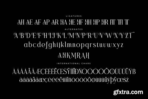 Menistra Modern Serif Font 2R9RR49