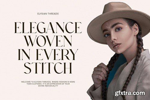 Senoir Elegant Serif Font Typeface AFXLQY3