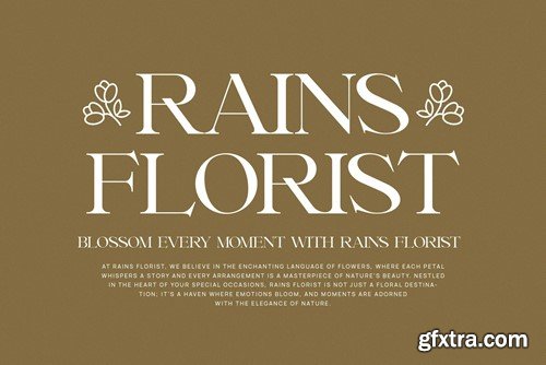 Magire Elegant Serif Font Typeface SVGEKQE