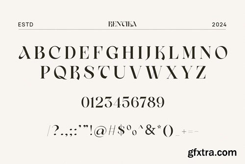 Rentika Elegant Serif Font Typeface 82VS8Q7