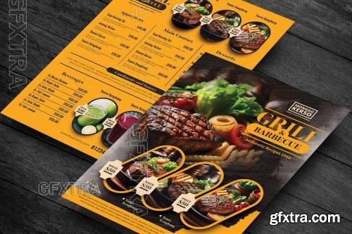 Grill and Barbecue Menu WU8KE7K