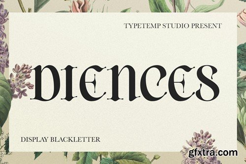 Diences Blackletter Font DWCA3QK