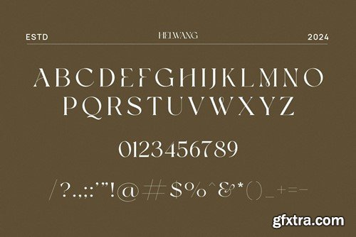 Helwang Elegant Serif Font Typeface 8JJQU7D