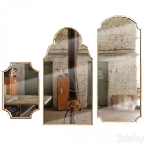 mirror set cazarina