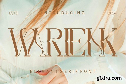 Warlenk - Elegant Serif Font DBX79VF