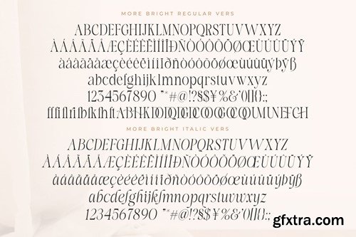 More Bright Serif Duo 5RG4EVB