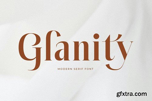 Glanity Modern Serif Font TGHXSTZ