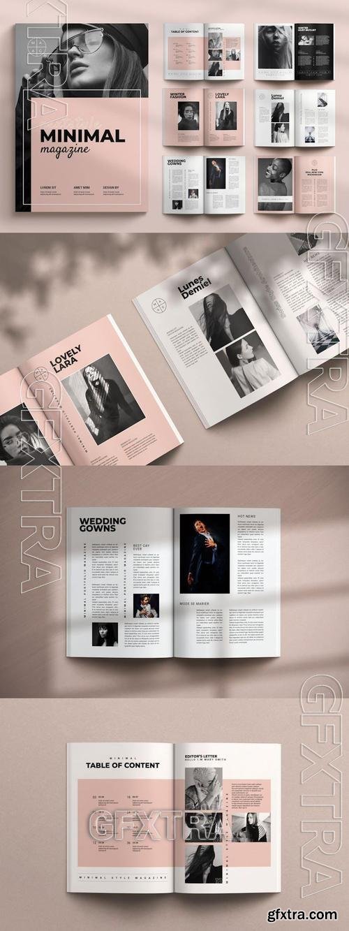 Minimal Magazine Template FSD7635