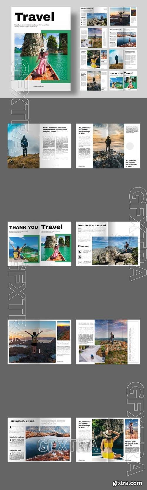 Travel Magazine Layout 2PV3H7Y