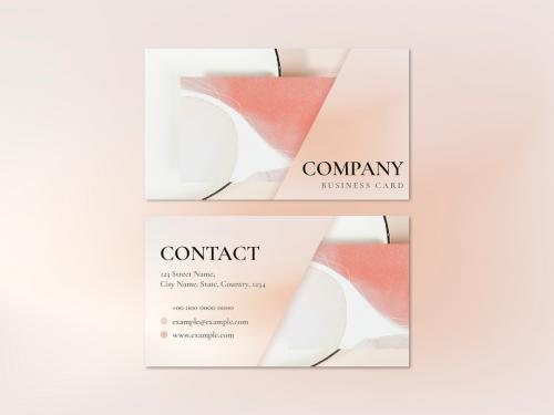 Business Card Layout for Beauty Brand - 438536935