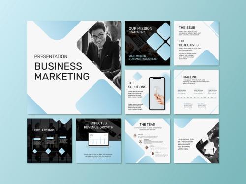 Business Banner Layout for Social Media - 438536947