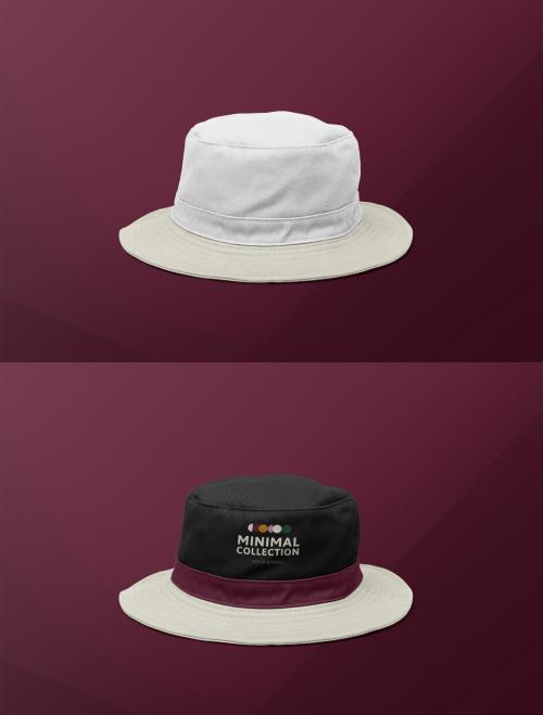 Editable Bucket Hat Mockup - 438537139
