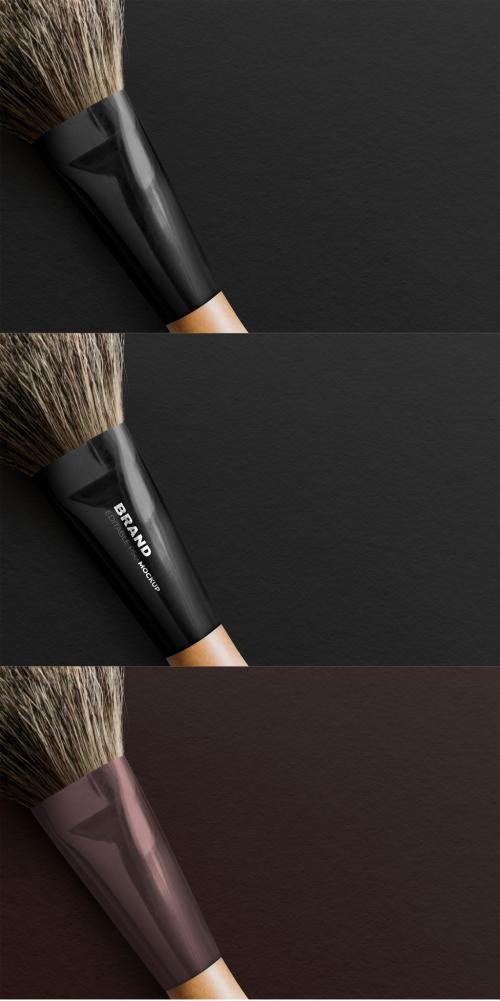 Makeup Brush Mockup for Cosmetic Brand - 438537158