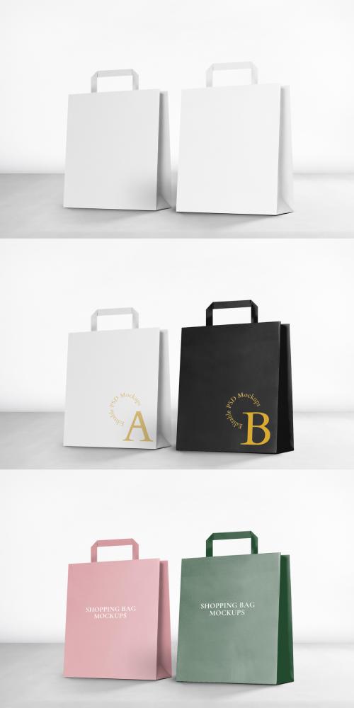 Editable Shopping Bag Mockup - 438537159