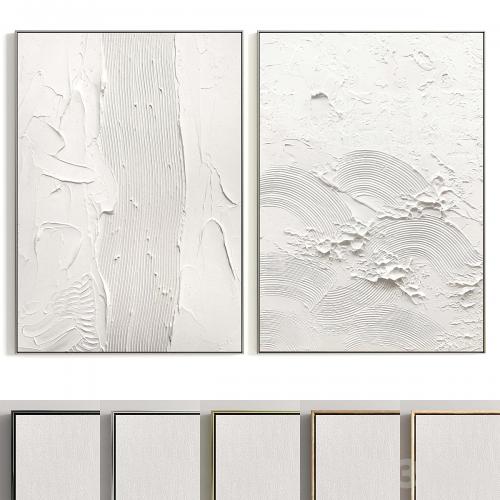 Plaster Two Photo Frames T-361