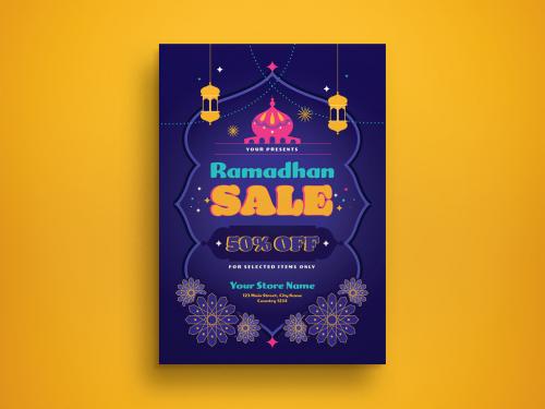 Ramadhan Sale Flyer Layout - 438720172