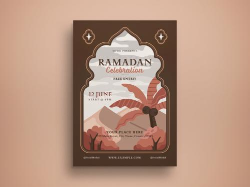 Ramadan Celebration Flyer Layout - 438720178