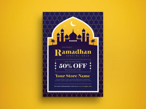 Ramadhan Sale Flyer Layout - 438720180