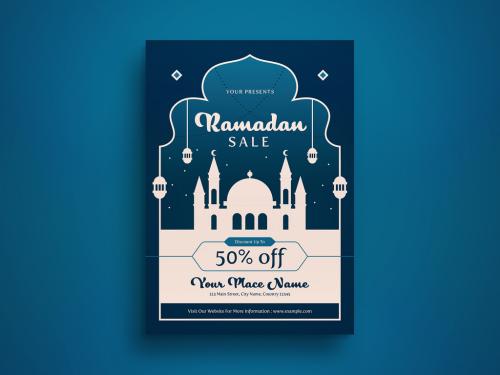 Ramadhan Sale Flyer Layout - 438720181