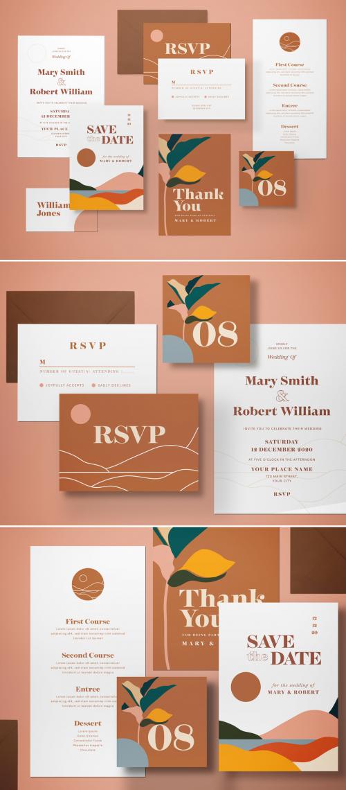 Wedding Invitation Layout - 438720185