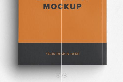 Books Mockup Front and Back Paperback